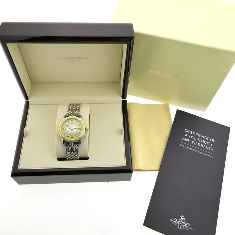 Image 4 of Longines Hour Angle Lindbergh; Automatisch heren horloge