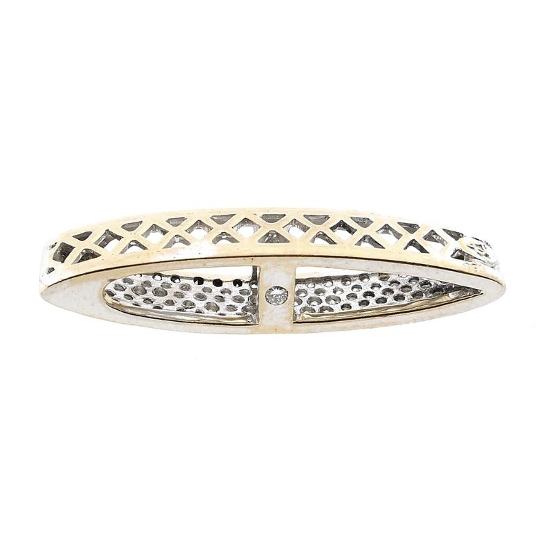 Image 7 of 18K Luxury White Gold Pendant with Diamonds