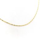 Image 5 of 18K Gold Bamboo Link Chain | 45cm