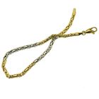 Image 3 of Two-tone gold king bracelet | 21.5 cm