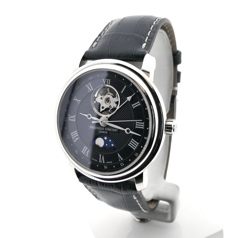 Image 2 of Frederique Constant Classics Moonphase Hearth Beat FC-335MCNW4P26; Automatic men's watch