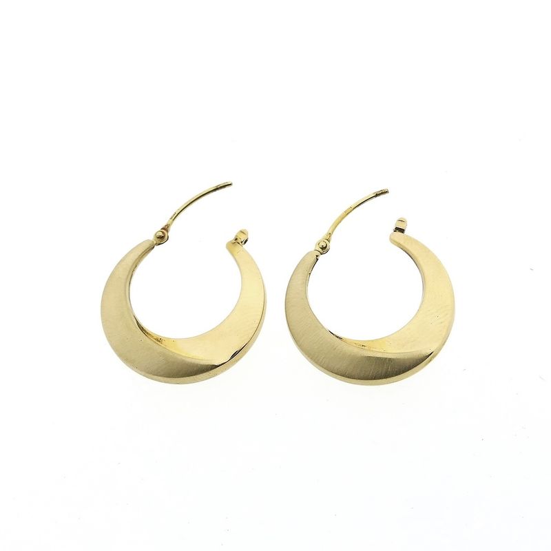 Image 6 of Gold earrings | Ø 23 mm