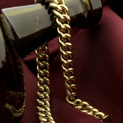 Image 2 of Gold gourmet link bracelet