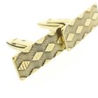 Image 5 of Vintage gold cufflinks with pattern
