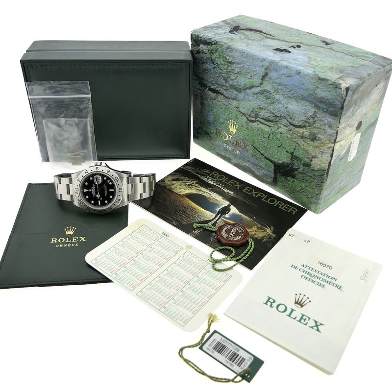 Image 4 of Rolex Explorer II 16570 'Full-Set'; Automatic men's watch from 1998