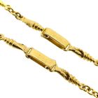 Image 14 of Gold chain/bracelet; Salvador Dalí, Mujer Desnuda Subiendo la Escalera