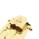 Image 3 of Gold link bracelet with pattern