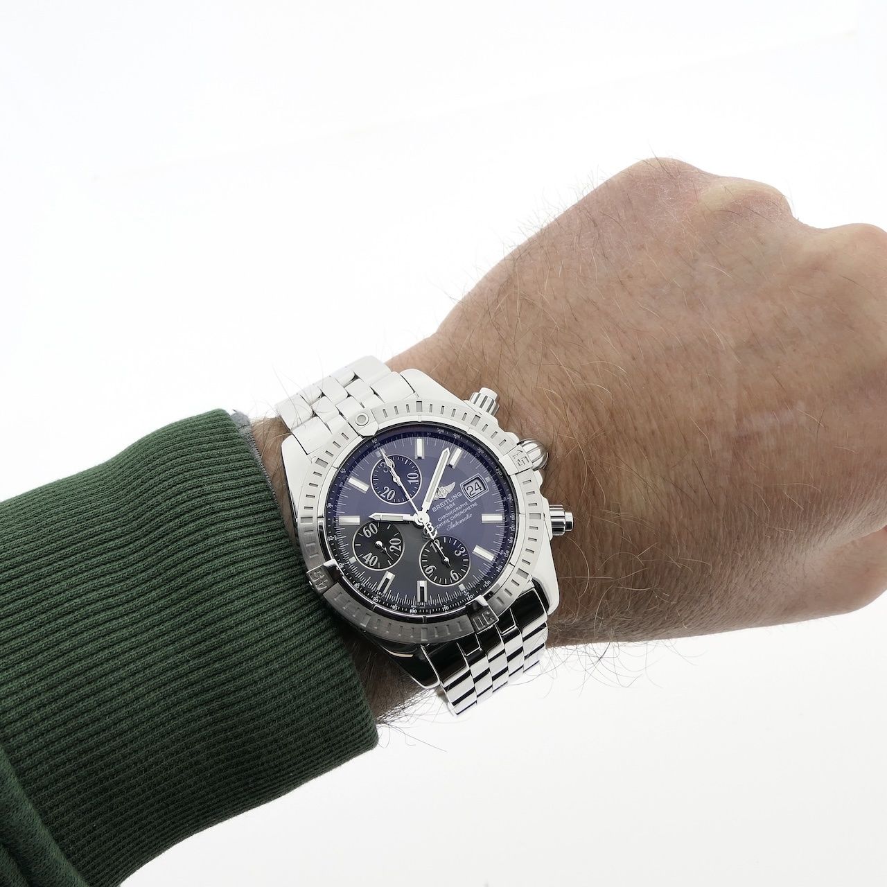 Breitling Chronomat Evolution 'Grey' Ref. A13356 | Juweelwinkel.nl