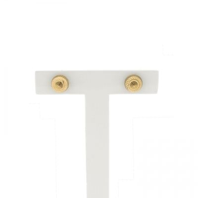 Image 1 of Vintage gold stud earrings