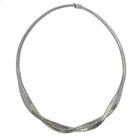 Image 3 of Silver fantasy boa necklace