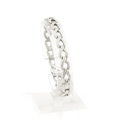 Silver fantasy link bracelet | 19 cm Image 1 of Silver fantasy link bracelet | 19 cm