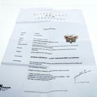 Image 3 of Gold butterfly brooch with diamond, ruby, and sapphire; approx. 1.20 ct.