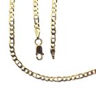 Image 1 of Gold Figaro link chain | 45 cm