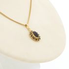 Image 5 of Vintage gold pendant with garnet