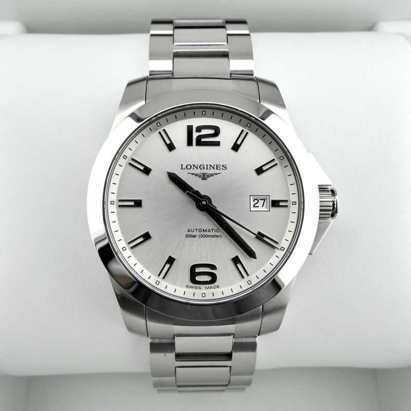 Image 13 of Longines Conquest 41mm L3.677.4; Automatic men's watch