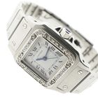 Image 11 of Cartier Santos Galbee; Automatic ladies watch with diamonds