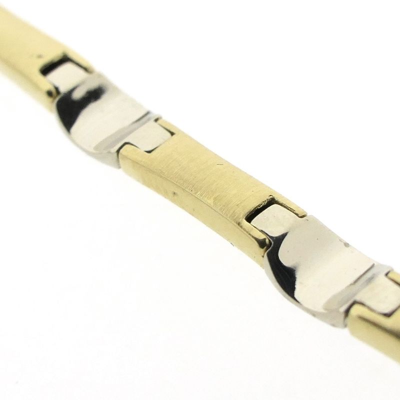 Image 4 of Two-tone gold fantasy link bracelet