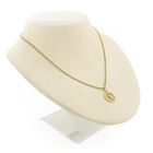 Image 4 of Gold zodiac sign pendant; Virgo