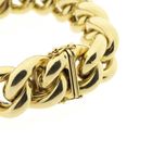 Image 5 of Gold gourmet link bracelet