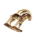 Image 4 of Gold Capricorn Pendant | Zodiac Sign