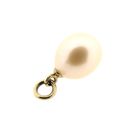 Image 5 of 18 ct. Gold pendant with cultured pearl