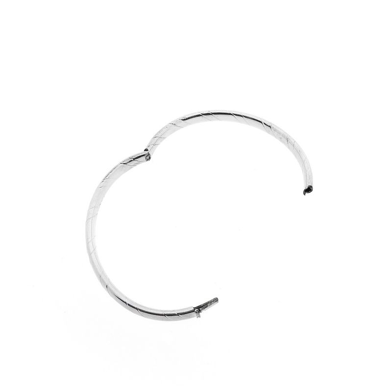 Image 7 of Silver slave bracelet with engravings | Ø 62.5 mm