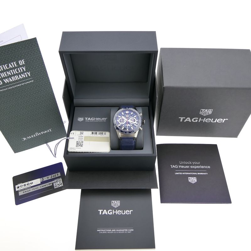 Image 4 of TAG Heuer Carrera ‘Skeleton’ CBG2011.FC6430; Chronograph men's watch