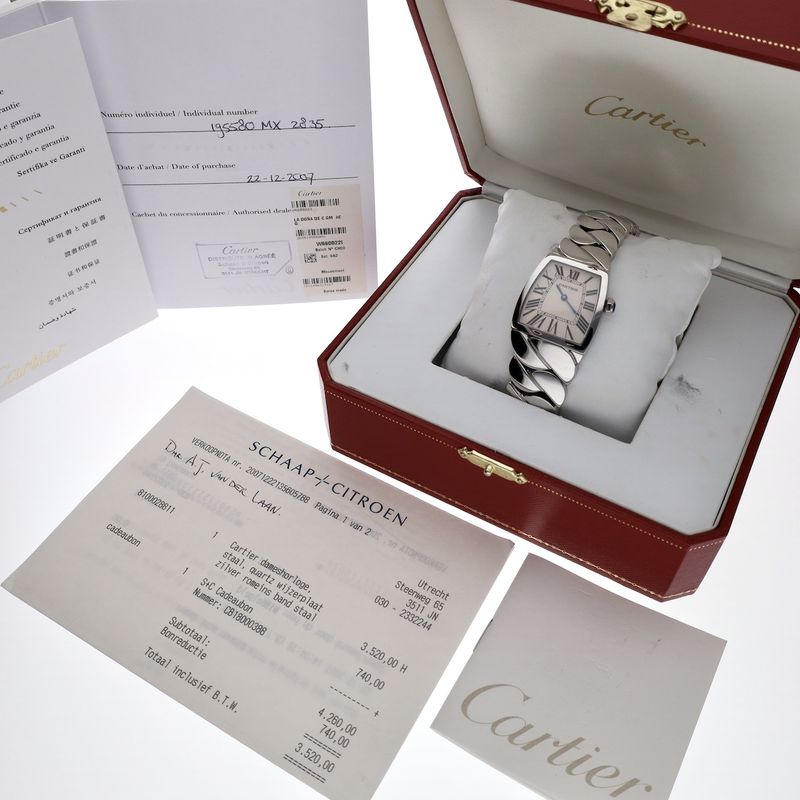 Image 19 of Cartier La Dona de Cartier Large W6600221; Unisex watch