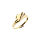 Image 1 of Golden fantasy ring with diamond | 0.01 ct.