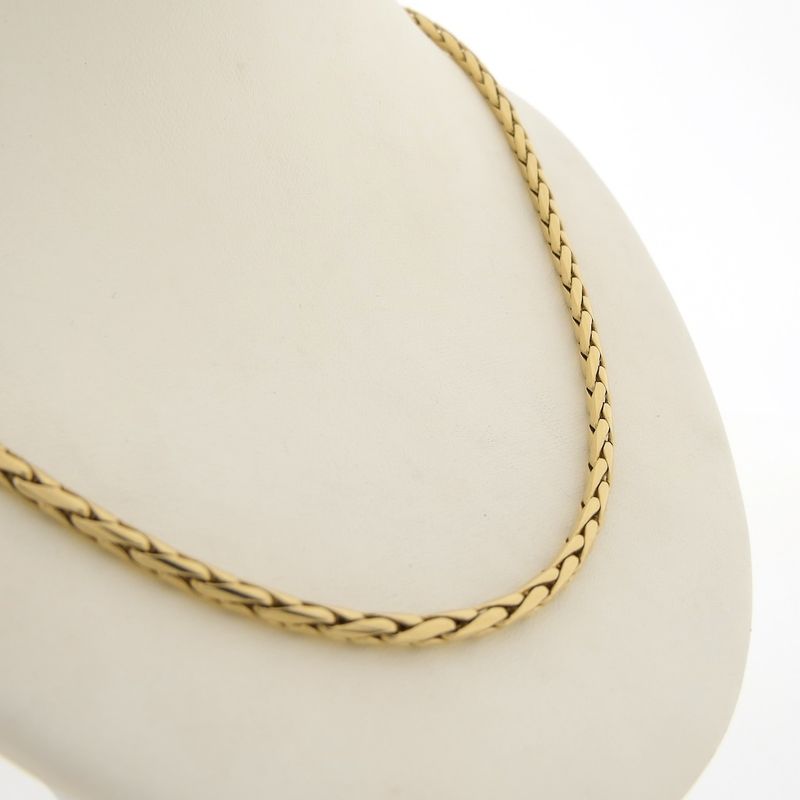 Image 6 of Vintage gold cardano link necklace