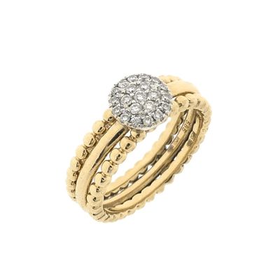 Image 1 of Gold ring with diamond | 0.25 ct.