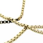 Image 4 of Golden Venetian link chain | 45 cm