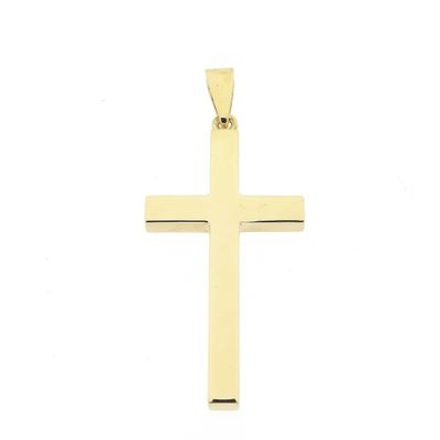 Image 1 of Gold pendant of a large cross