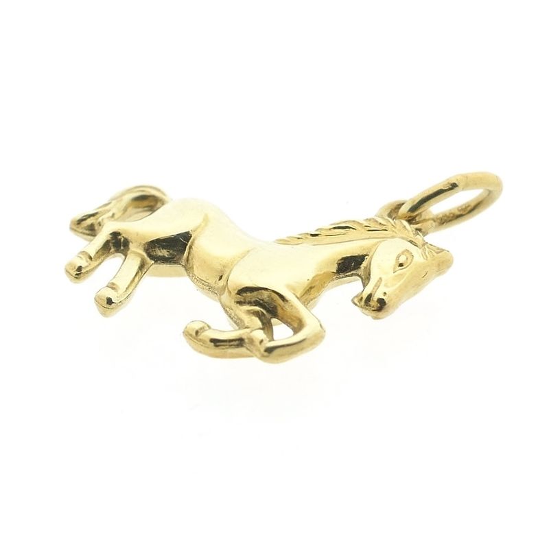 Image 7 of Gold pendant of a horse