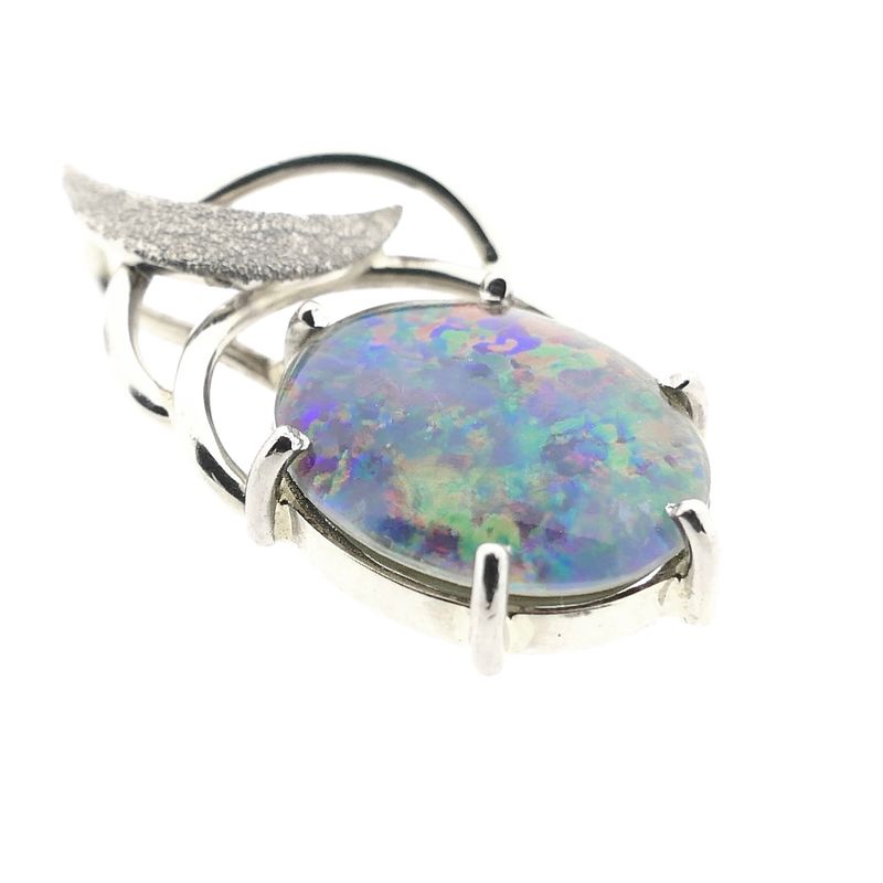 Image 12 of 9 Carat Triplet Opal Pendant