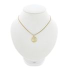 Image 6 of Gold zodiac sign pendant; Virgo