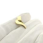 Image 6 of Vintage gold pendant with diamond | 0.04 ct.