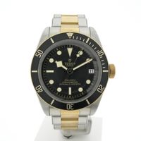 Tudor Black Bay 41mm Heritage 79733N; Gold/steel men's watch