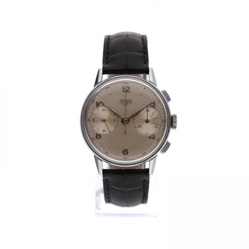 Afbeelding 1 van Heuer 'Pre-Carrera' Ref. 333 Chronograph; Vintage Heren Horloge (TAG Heuer Serviced)