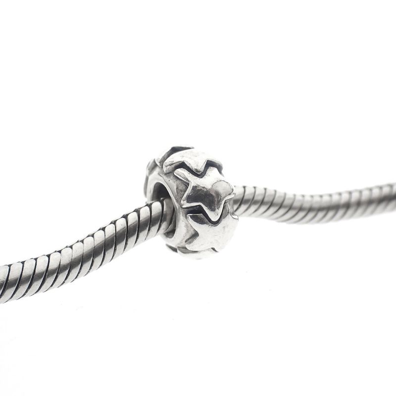 Image 2 of Pandora charm; Silver; Stars