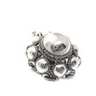 Image 7 of Silver pendant of a large Zeeland button