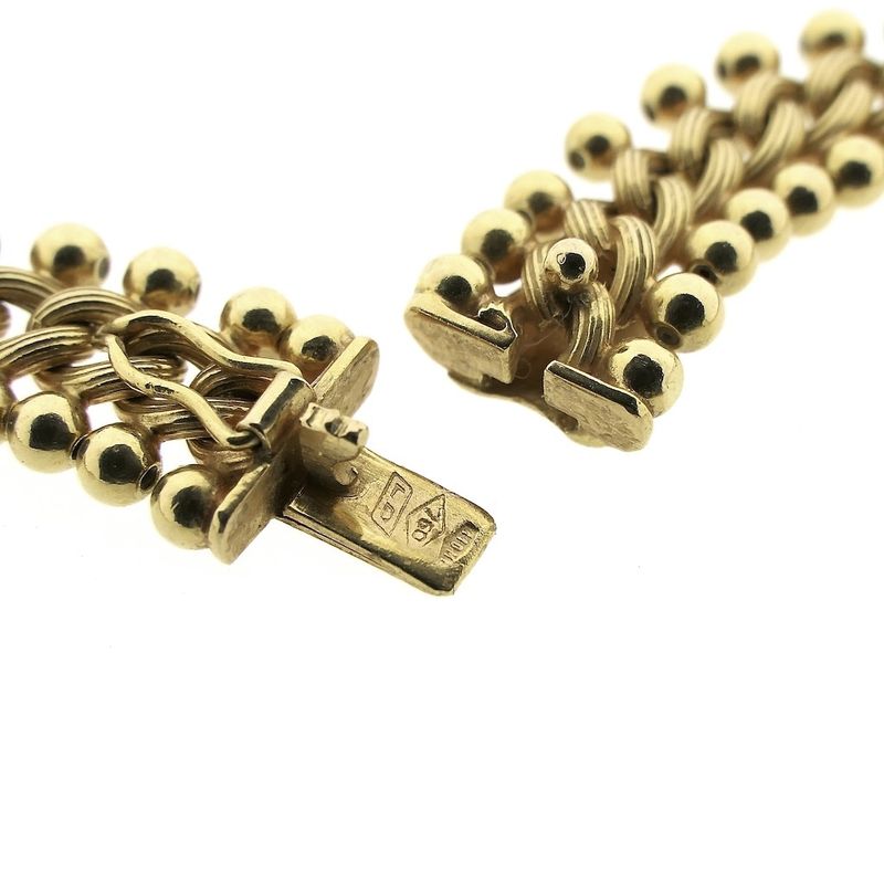 Image 5 of 18K Gold Fantasy Link Necklace | 44.5 cm