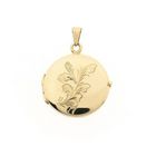 Image 1 of 14 Karat Gold Medallion Pendant