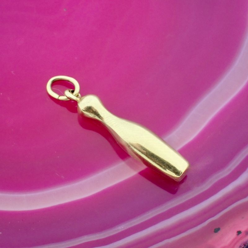 Image 2 of Gold pendant of a cone