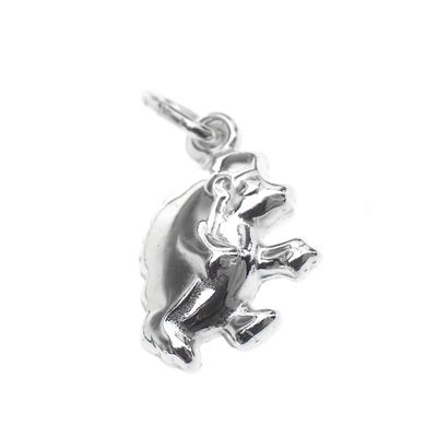 Image 1 of Silver charm; Hedgehog