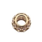 Image 4 of Pandora charm; Gold; Pink Stones