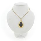 Image 3 of Gold pendant with garnet