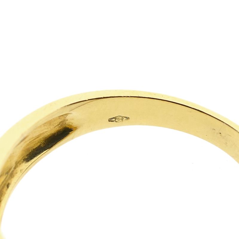 Afbeelding 8 van Bicolor gouden ring met diamant; 0,17 ct. 
