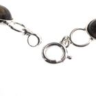 Image 6 of Vintage silver bracelet with tiger eyes | 20.5 cm