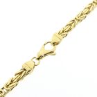Image 8 of Gold square king chain | 70 cm